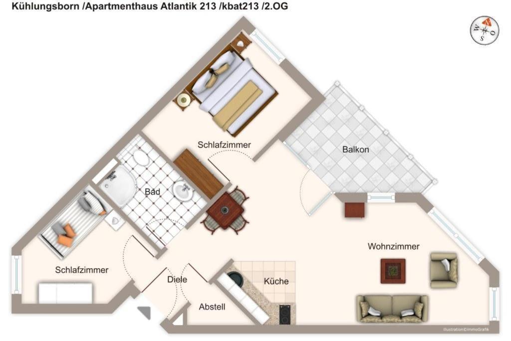 Apartmenthaus Atlantik Apartmenthaus Atlantik 213 Kuehlungsborn Ngoại thất bức ảnh